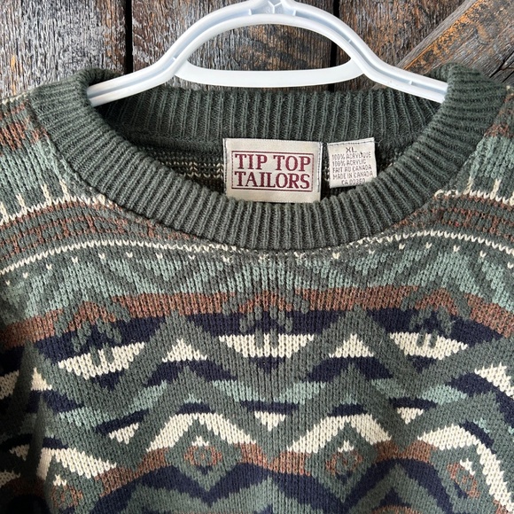 Men's Vintage Tip Top Tailors Sweater - Picture 4 of 4